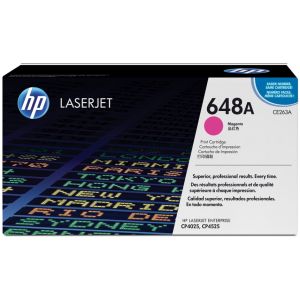 Toner HP CE263A (648A), purpurová (magenta), originál