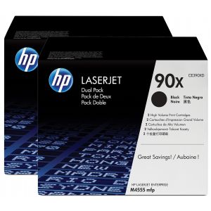 Toner HP CE390XD (90X), dvojbalení, černá (black), originál