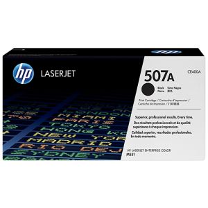 Toner HP CE400A (507A), černá (black), originál