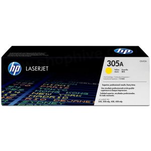 Toner HP CE412A (305A), žlutá (yellow), originál