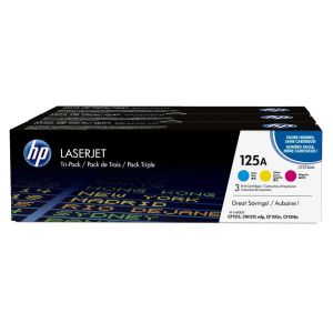 Toner HP CF373AM (125A), trojbalení, multipack, originál