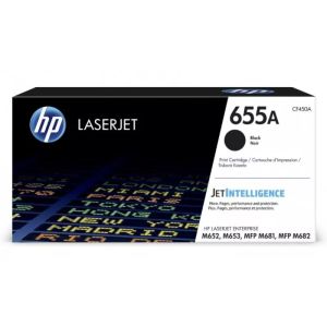 Toner HP 655A, CF450A, černá (black), originál