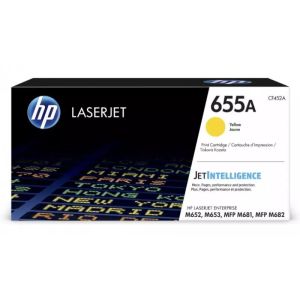 Toner HP 655A, CF452A, žlutá (yellow), originál