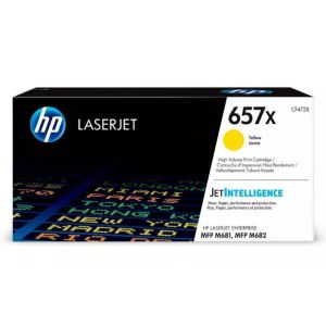 Toner HP 657X, CF472X, žlutá (yellow), originál