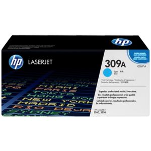 Toner HP Q2671A (309A), azurová (cyan), originál