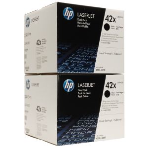 Toner HP Q5942XD (42A), dvojbalení, černá (black), originál