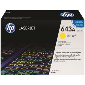 Toner HP Q5952A (643A), žlutá (yellow), originál