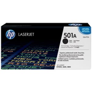 Toner HP Q6470A (501A), černá (black), originál