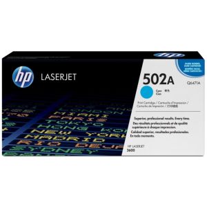 Toner HP Q6471A (502A), azurová (cyan), originál