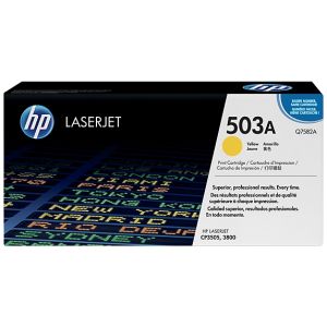 Toner HP Q7582A (503A), žlutá (yellow), originál