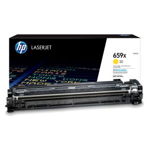 Toner HP 659X, W2012X, žlutá (yellow), originál