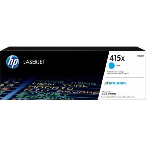 Toner HP W2031X (415X), azurová (cyan), originál