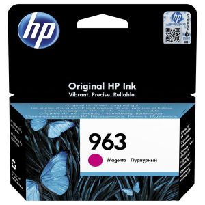 Cartridge HP 963, 3JA24AE, purpurová (magenta), originál