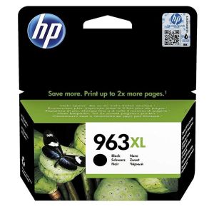 Cartridge HP 963 XL, 3JA30AE, černá (black), originál