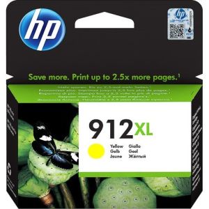 Cartridge HP 912 XL, 3YL83AE, žlutá (yellow), originál