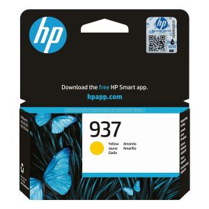 Cartridge HP 937, 4S6W4NE, žlutá (yellow), originál