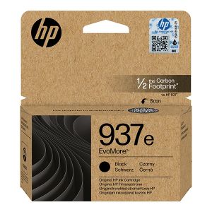 Cartridge HP 937e, 4S6W9NE, černá (black), originál