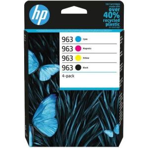 Cartridge HP 963, 6ZC70AE, CMYK, čtyřbalení, multipack, originál