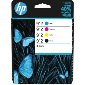 Cartridge HP 912, 6ZC74AE, CMYK, čtyřbalení, multipack, originál