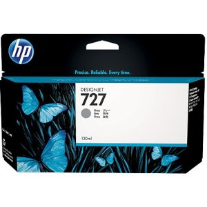 Cartridge HP 727, B3P24A, šedá (gray), originál