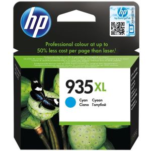 Cartridge HP 935 XL (C2P24AE), azurová (cyan), originál