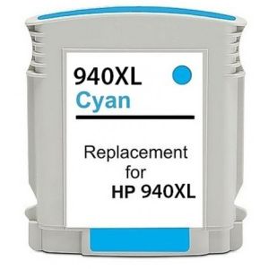 Cartridge HP 940 XL (C4907AE), azurová (cyan), alternativní