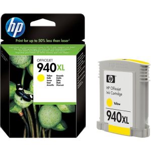 Cartridge HP 940 XL (C4909AE), žlutá (yellow), originál