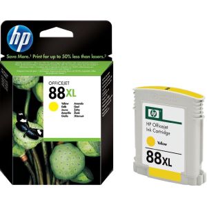 Cartridge HP 88 XL (C9393AE), žlutá (yellow), originál