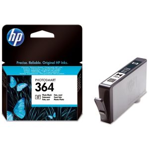 Cartridge HP 364 (CB317EE), foto černá (photo black), originál