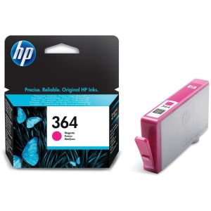 Cartridge HP 364 (CB319EE), purpurová (magenta), originál