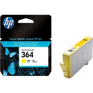 Cartridge HP 364 (CB320EE), žlutá (yellow), originál