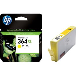 Cartridge HP 364 XL (CB325EE), žlutá (yellow), originál