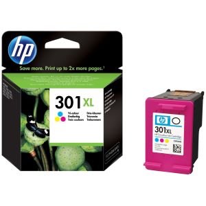 Cartridge HP 301 XL (CH564EE), barevná (tricolor), originál