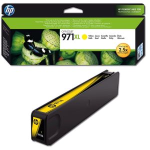 Cartridge HP 971 XL (CN628AE), žlutá (yellow), originál