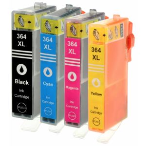 Cartridge HP 364 XL (J3M83AE) CMYK, čtyřbalení, multipack, alternativní