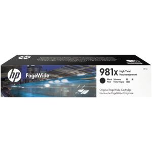 Cartridge HP 981X, L0R12A, černá (black), originál