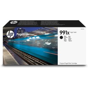 Cartridge HP 991X, M0K02AE, černá (black), originál