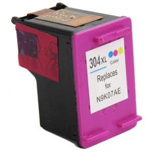 Cartridge HP 304 XL (N9K07AE), barevná (tricolor), alternativní