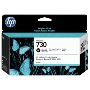 Cartridge HP 730, P2V67A, foto černá (photo black), originál