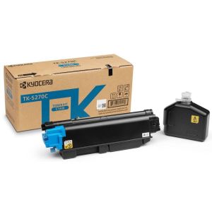 Toner Kyocera TK-5270C, 1T02TVCNL0, azurová (cyan), originál