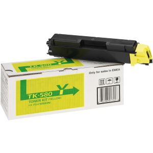 Toner Kyocera TK-580Y, žlutá (yellow), originál