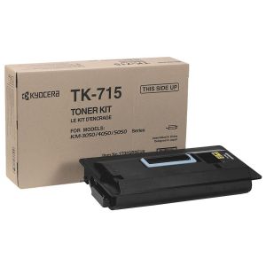 Toner Kyocera TK-715, černá (black), originál