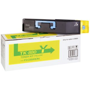 Toner Kyocera TK-880Y, 1T02KAANL0, žlutá (yellow), originál