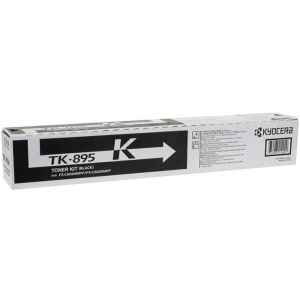 Toner Kyocera TK-895K, černá (black), originál