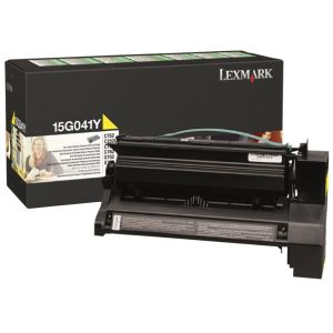 Toner Lexmark 15G041Y (C752), žlutá (yellow), originál