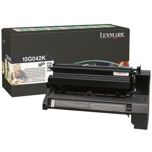 Toner Lexmark 15G042K (C752,C762), černá (black), originál