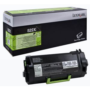 Toner Lexmark 522X, 52D2X00 (MS811, MS812), černá (black), originál