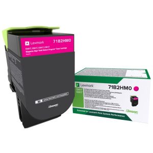 Toner Lexmark 71B2HM0 (CS417, CS517), purpurová (magenta), originál