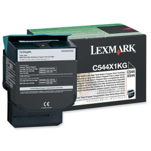 Toner Lexmark C544X1KG (C544, X544, X546), černá (black), originál