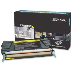 Toner Lexmark C748H1YG (C748), žlutá (yellow), originál